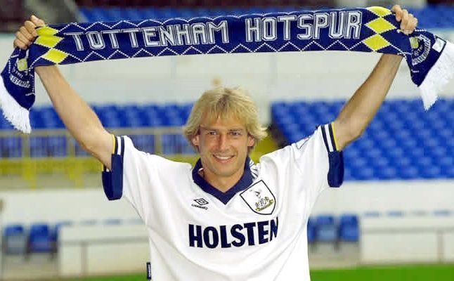 Image result for jurgen klinsmann tottenham