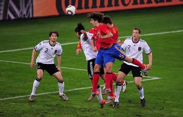 Carles Puyol goal Spain Germany 2010 World Cup semi-final