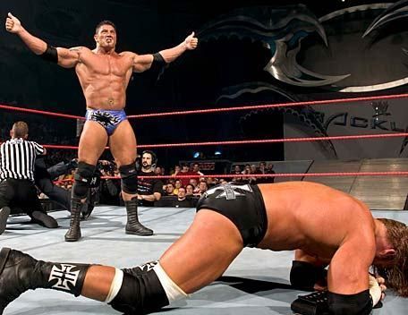 An iconic Evolution moment became a signature Batista taunt.