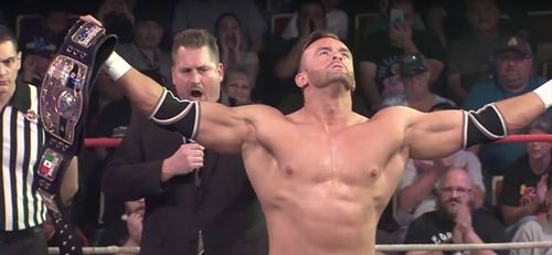 Nick Aldis is the NWA Worlds Champion