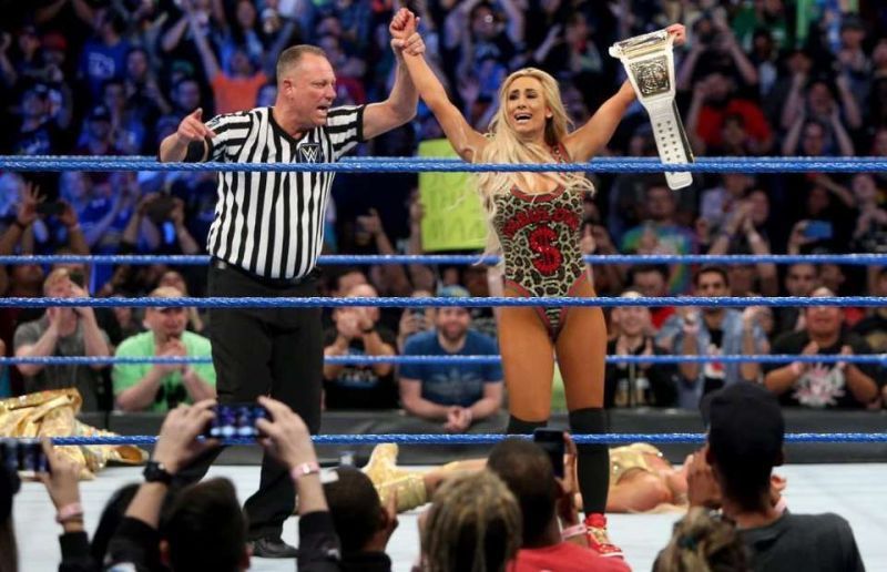 Charlotte could esily defeat Carmella next week on SmackDown Live 