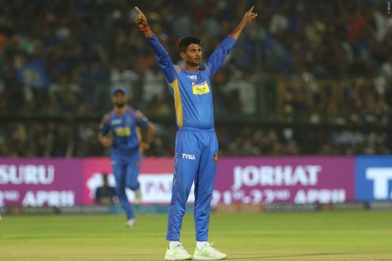 Krishnappa Gowtham was RR's best bowler today.