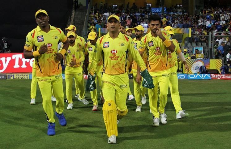 Dhoni and his men will play their first home game against KKR (Image: FB/CSK)
