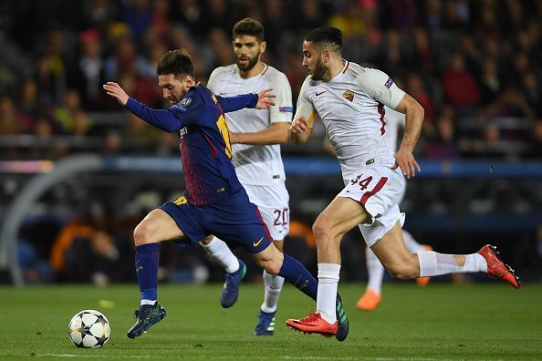 FC Barcelona v AS Roma - UEFA Champions League Quarter Final Leg One