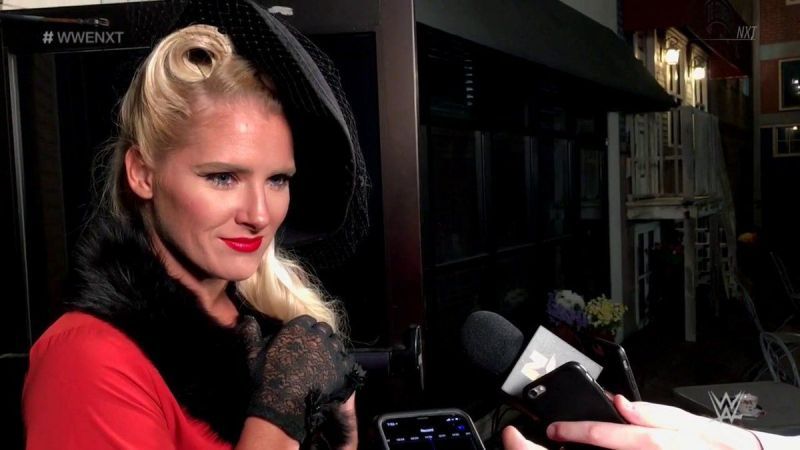Lacey Evans is certainly getting the push of a lifetime
