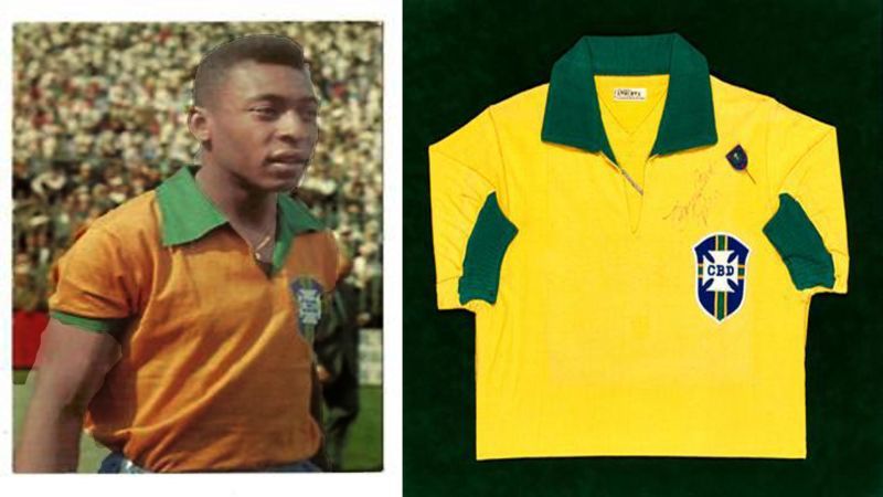 1966 Brazil world cup kit 