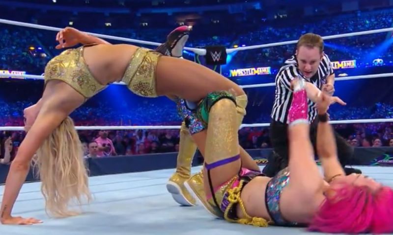 Image result for asuka wrestlemania 34