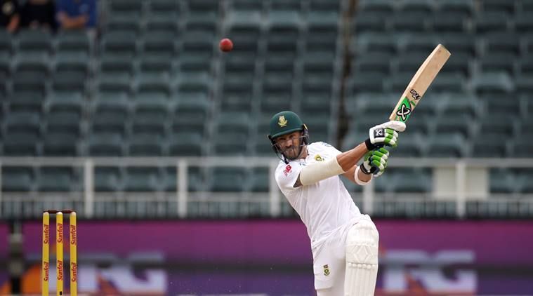 Image result for South Africa vs Australia 2018: 4th Test, Day 4 Faf du Plessis