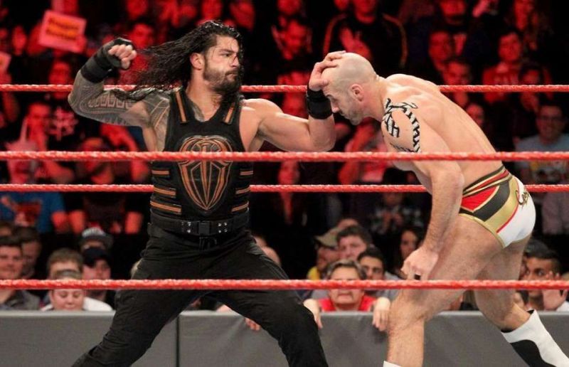 Image result for roman reigns vs cesaro