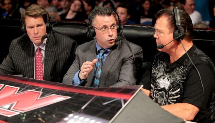 Michael Cole had a rough night 