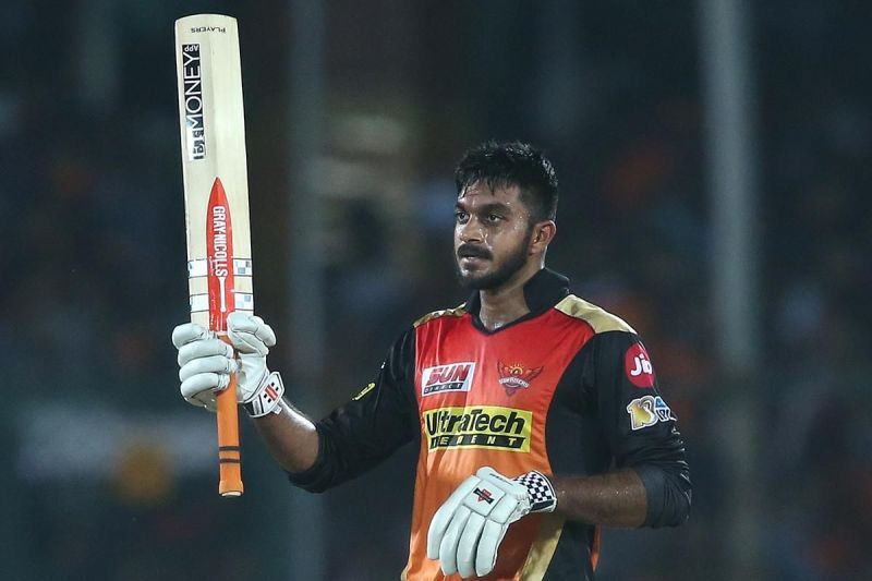 Vijay Shankar played for SRH last year.