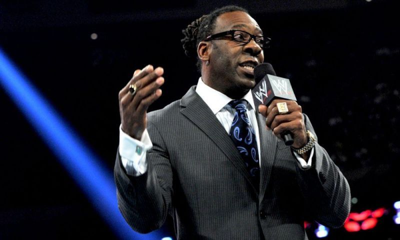 Booker T congratulates his former trainee 