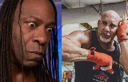 Booker T challenges Goldberg to a match at WrestleMania 35