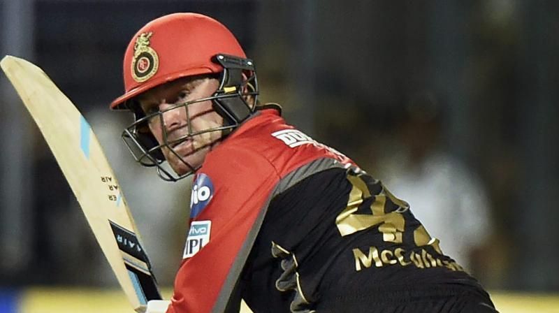 The 36-year-old, who only plays in franchise T20 cricket now, achieved the feat during Royal Challengers Bangalore&#039;s (RCB) four-wicket defeat at the hands of Kolkata Knight Riders (KKR) in the Indian Premier League (IPL) clash at the Eden Gardens on Sunday. (Photo: PTI)