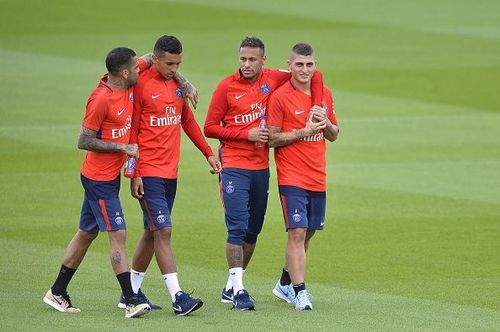 Paris Saint Germain Training Session