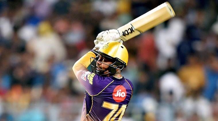 Sunil Narine once again shined with the bat for KKR