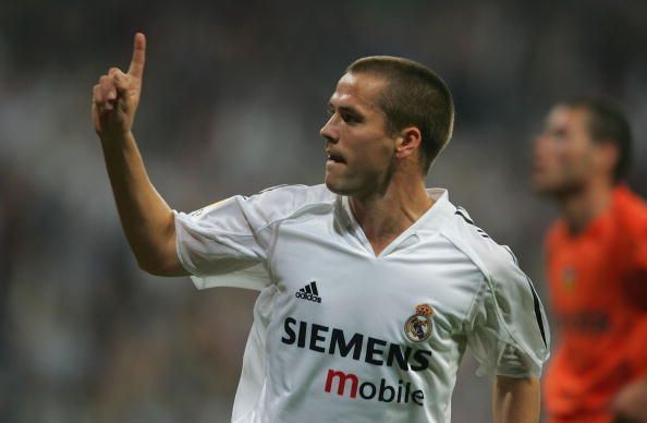 Michael Owen struggled for form right at the start of his time at Real Madrid