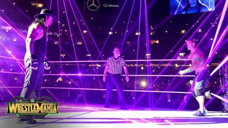 Undertaker vs John Cena finally happened