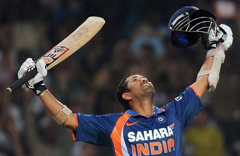 Sachin played an incredible innings against the strong South African bowlers 