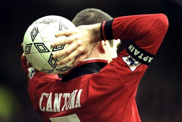 Eric Cantona of Manchester United