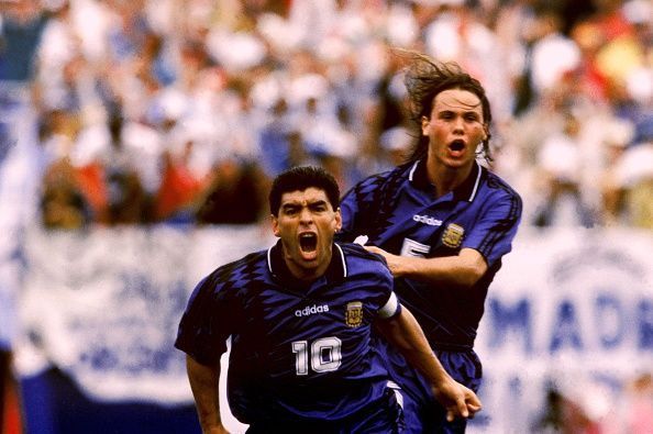 Soccer - World Cup USA &#039;94 - Group D - Argentina v Greece