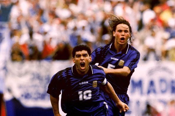 Soccer - World Cup USA '94 - Group D - Argentina v Greece