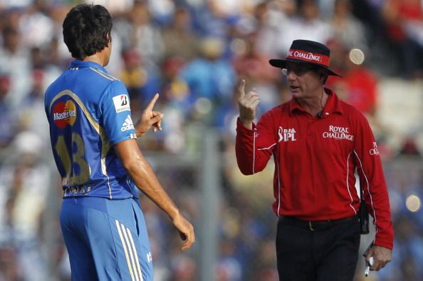 Some of the unfair decisions led to arguments between the umpire and players 