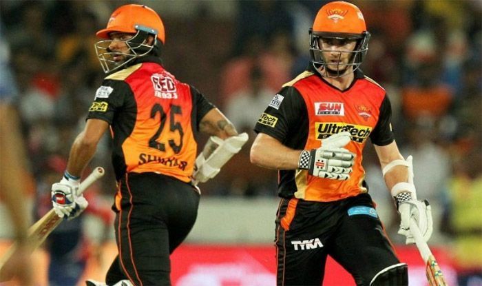 Shikhar Dhawan Kane Williamson IPL Sunrisers Hyderabad