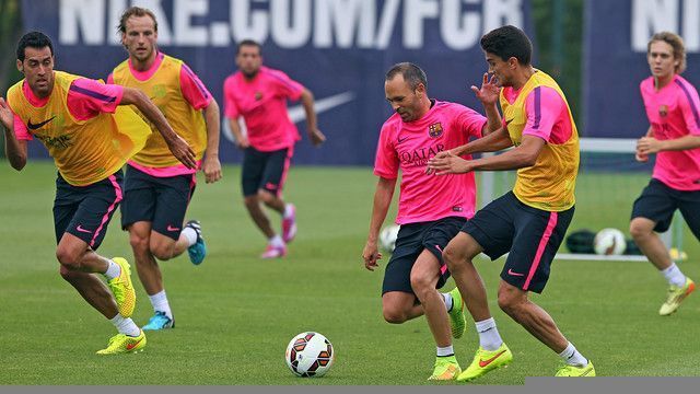 Image result for barcelona fc training