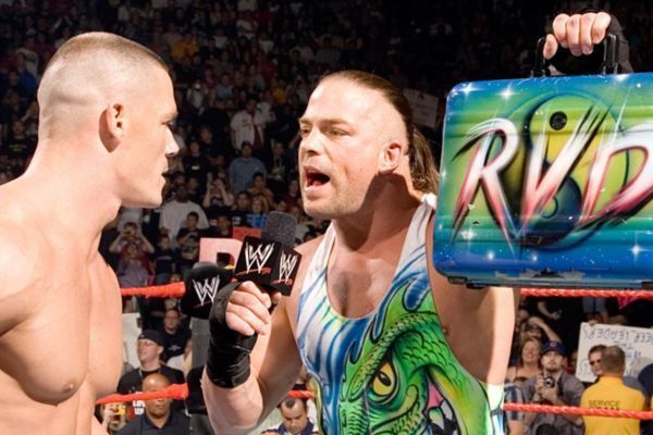 RVD and John Cena.