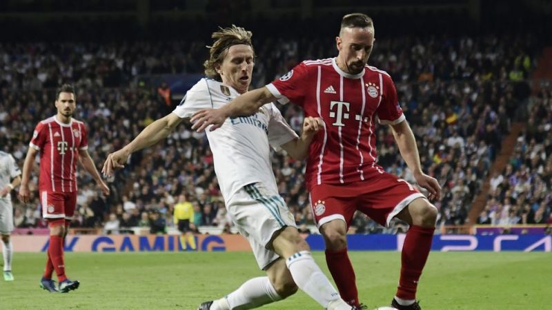 Luka Modric was vital in both defense and offense for the home team