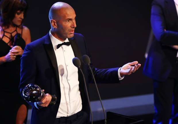 Image result for zidane coach of the year