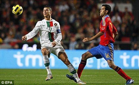 Ronaldo for Portugal and Busquets for Spain