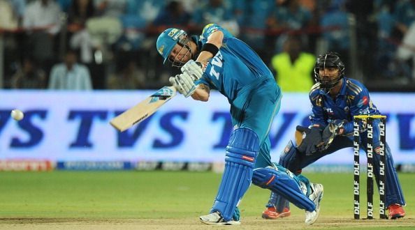 Pune Warriors India&#039;s batsman Michael Cl