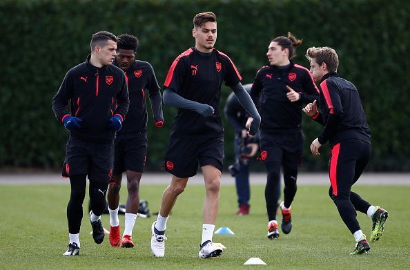 Arsenal Training Session