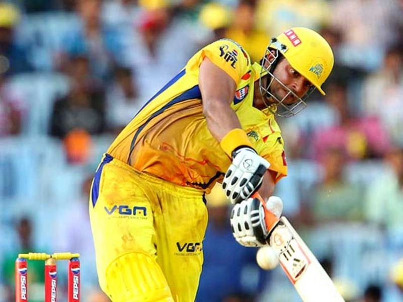 Image result for chennai super kings suresh raina 2018