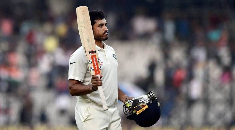 Nair has a Test triple century