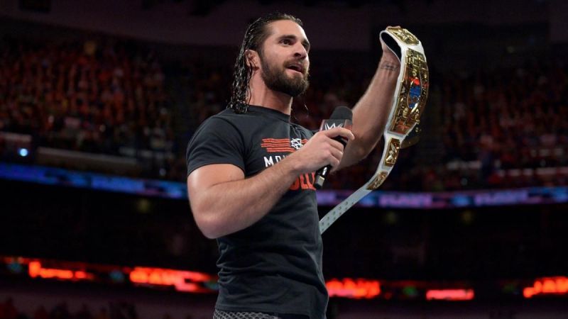 The mid-card title makes Rollins appear as a mid-card performer