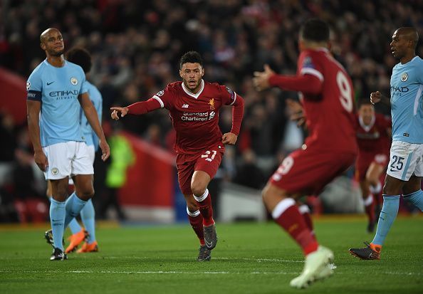 Liverpool v Manchester City - UEFA Champions League Quarter Final Leg One