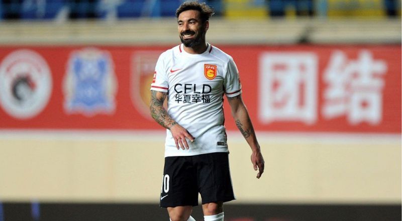 Lavezzi has impressive in the Chinese league