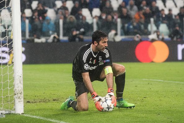 Gianluigi Buffon during the Champions League match Juventus...