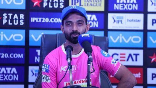 Ajinkya Rahane spoke about cancer awareness at an event recently