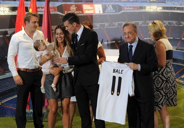 Gareth Bale Officially Unveiled At Real Madrid