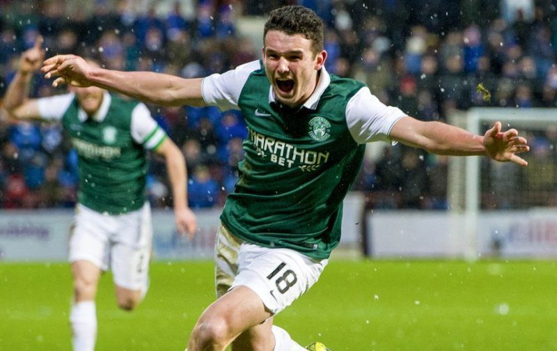Enter captHibernian&#039;s John McGinn could provide the answer in the middle of midfieldion