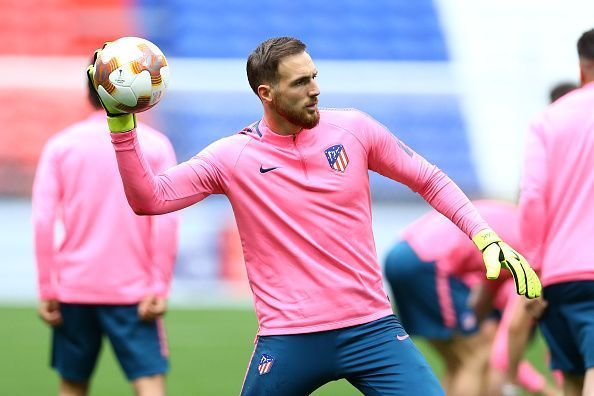 Atletico Madrid Training - Uefa Europa League Final