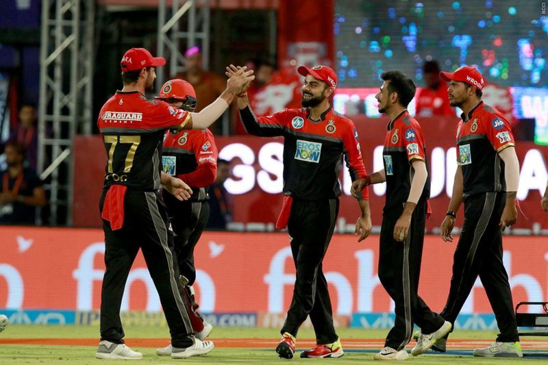 The RCB fielding was excellent and that made a big difference in this game.
