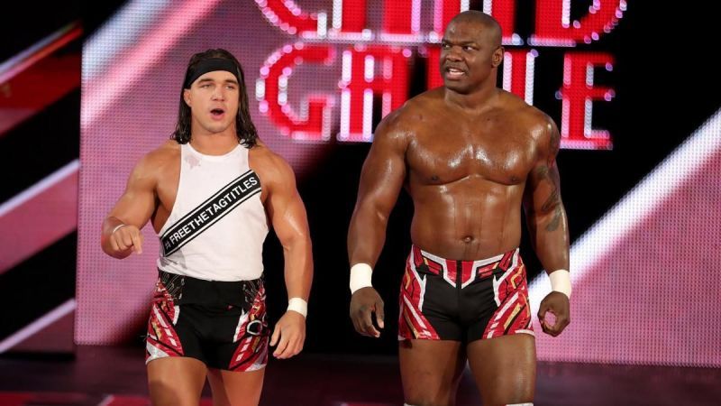 Chad Gable and Shelton Benjamin