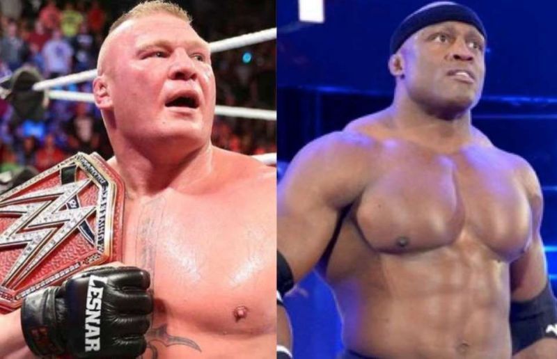 Lesnar vs Lashley