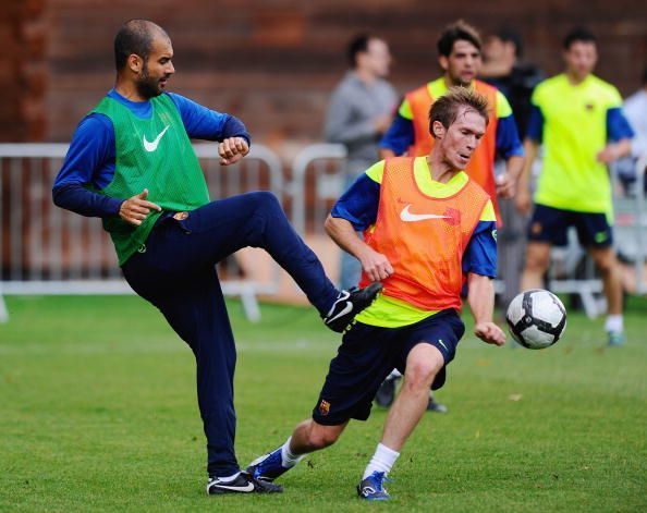 Hleb endured a torrid spell at Barcelona