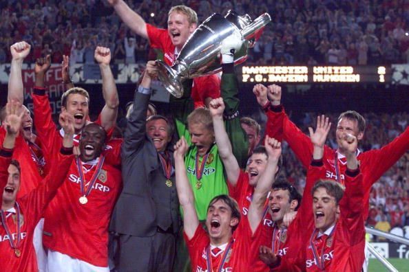 FUSSBALL: NATIONALMANNSCHAFT CL 98/99, MANCHESTER UNITED